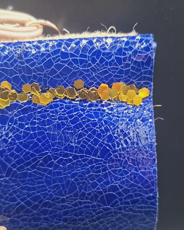 POCHETTE CHRYSALIDE BLEUE