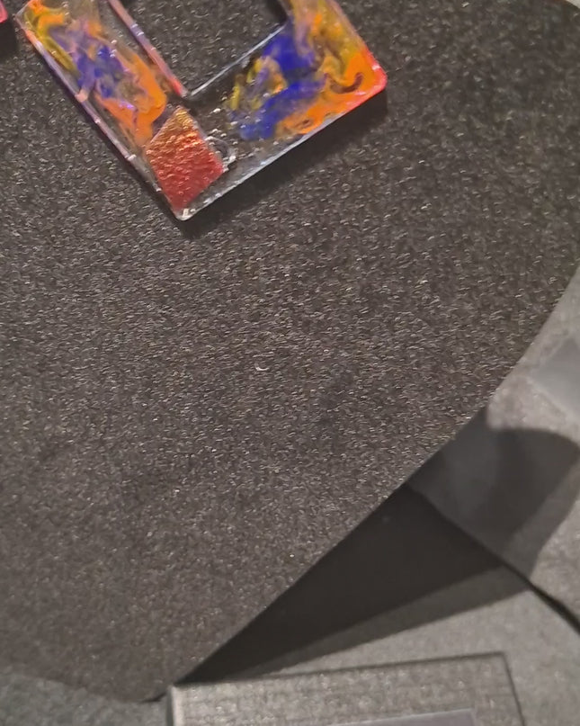 BOUCLES D'OREILLES AILES D'AQUARELLE