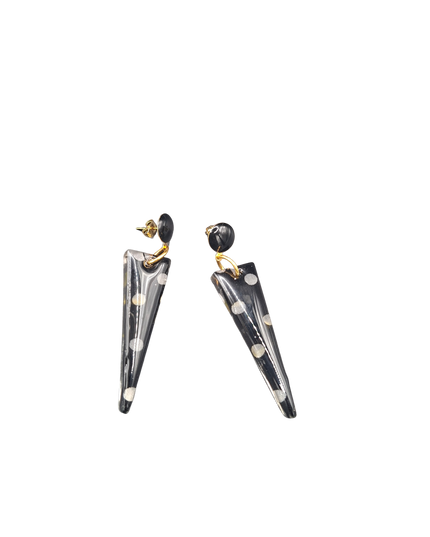 BOUCLES D'OREILLES POIS DE PAPILLON