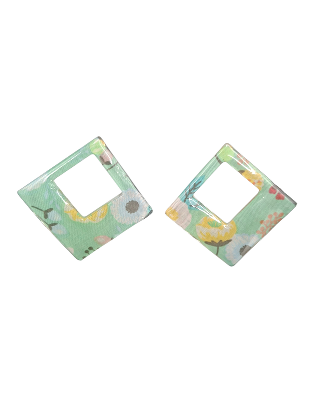 BOUCLES D'OREILLES CALLOPHRYS FLEURI