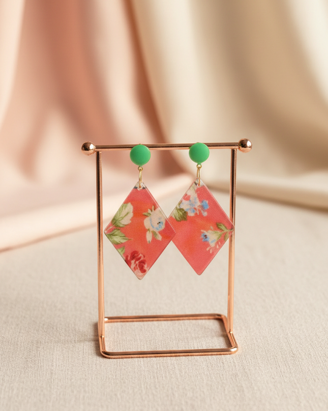 BOUCLES D'OREILLES L'AZALÉE