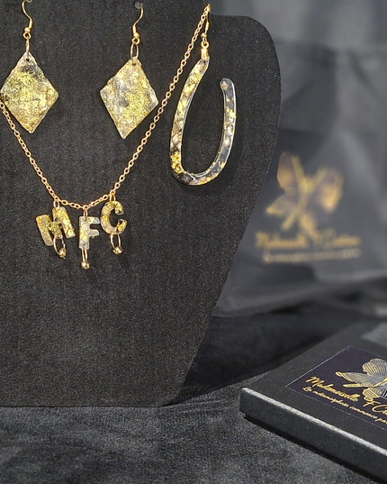 PARURE CHRYSALIDE D'OR