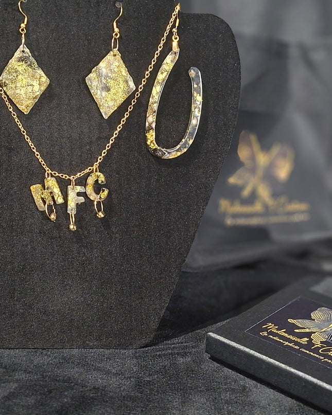 PARURE CHRYSALIDE D'OR