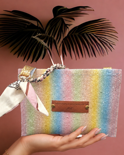 POCHETTE IRISATION CHAMANIQUE