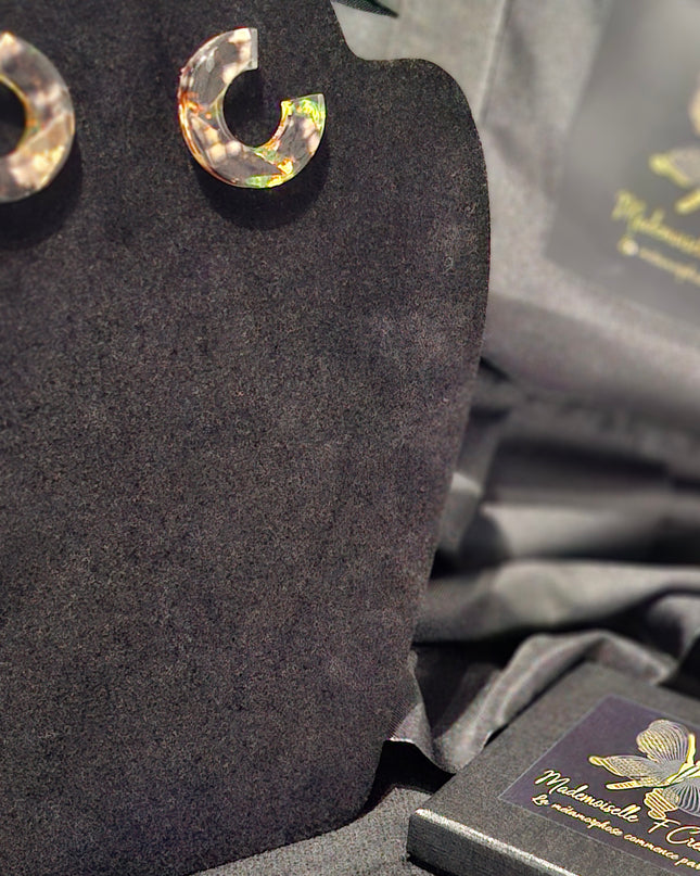 BOUCLES D'OREILLES ÉCLAT DE MUE