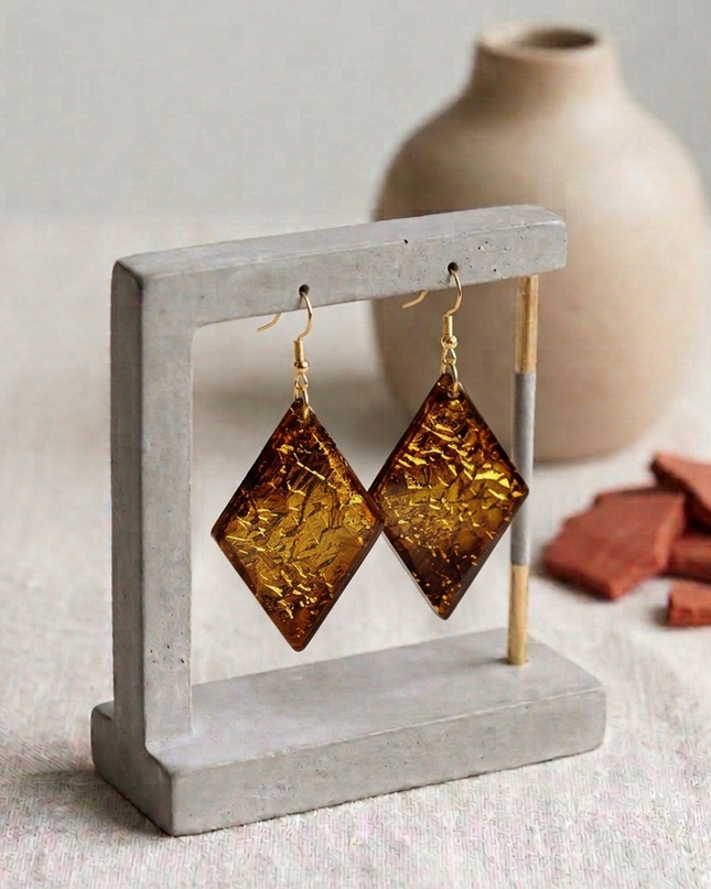 BOUCLES D'OREILLES LEPIDOPTERA