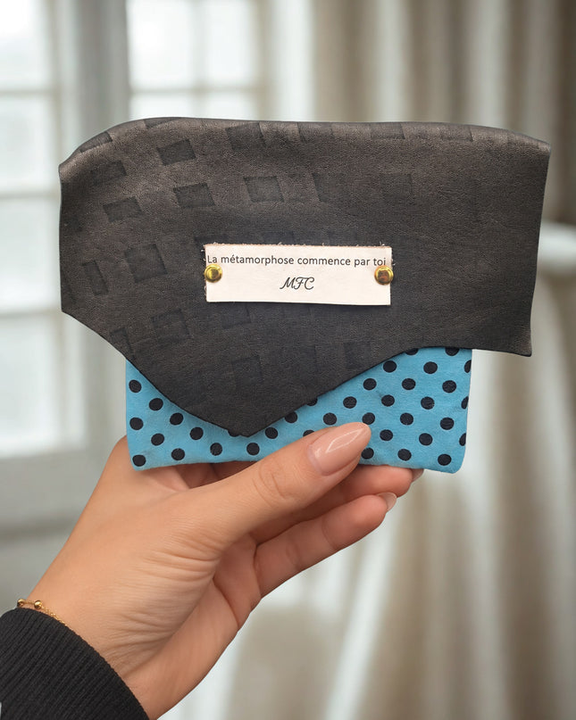 POCHETTE PAPILLON BLEU
