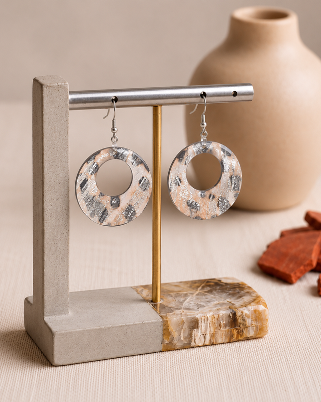 BOUCLES D'OREILLES BOMBYX