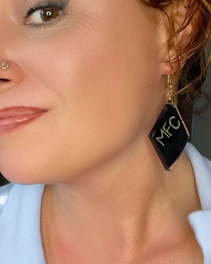 BOUCLES D'OREILLES CHRYSALIDE DE DENIM