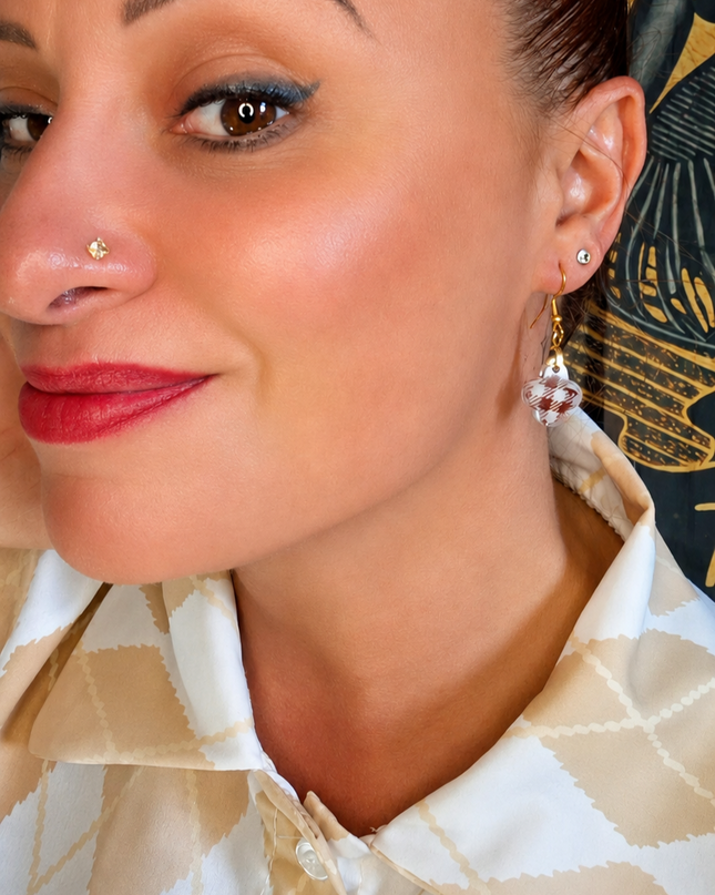 BOUCLES D'OREILLES L'EFFET VICHY