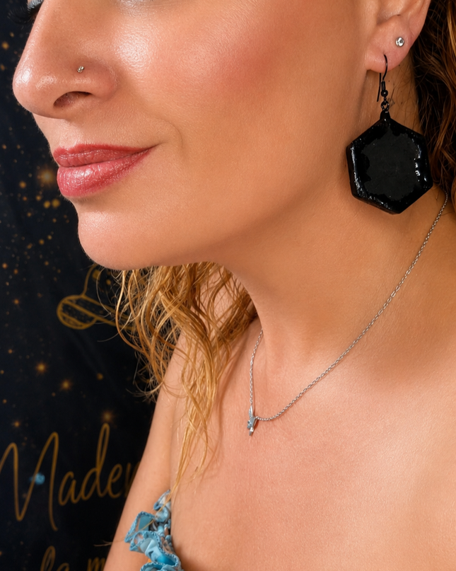 BOUCLES D'OREILLES NERVURE