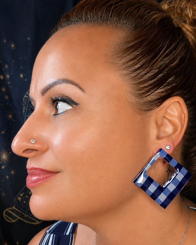 BOUCLES D'OREILLES NOEUD PAP