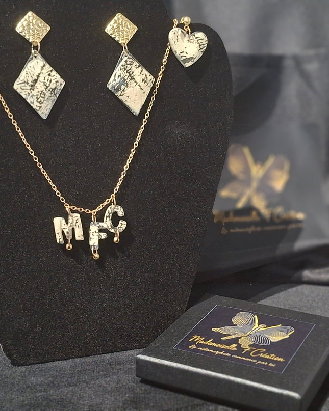 PARURE EMPREINTE D'AILE