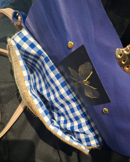 POCHETTE CHRYSALIDE BLEUE