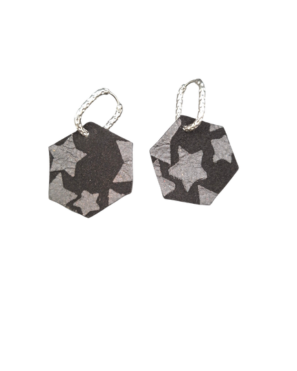 BOUCLES D'OREILLES PSYCHÉ NOIRE