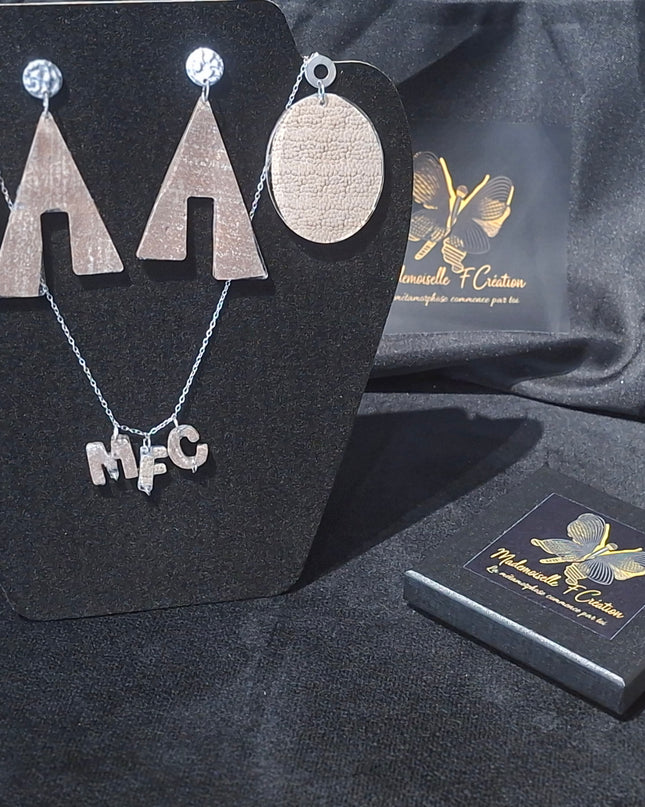 PARURE PAPILLON GRAPHIQUE