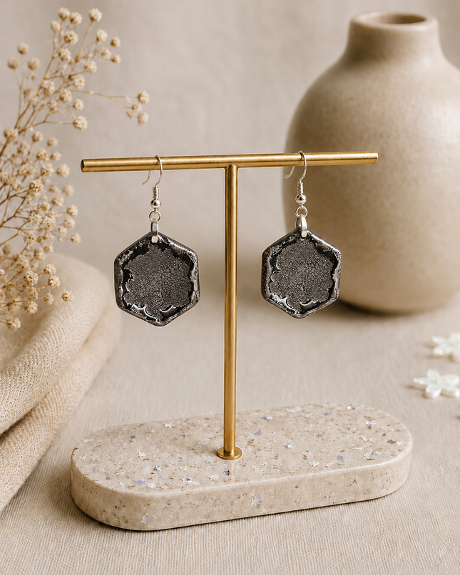 BOUCLES D'OREILLES NERVURE
