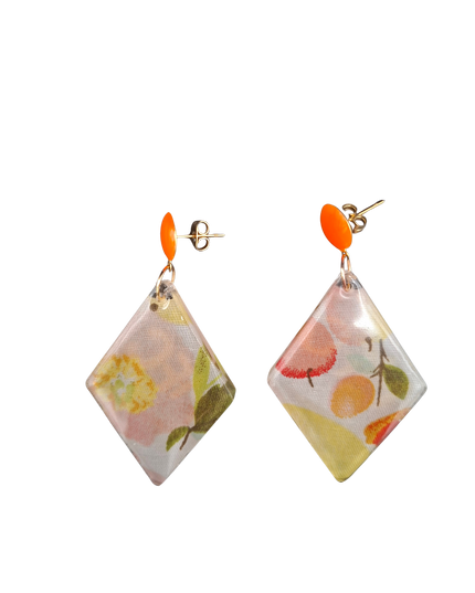 BOUCLES D'OREILLES LES PAPILLONS DU VERGER
