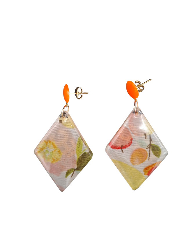 BOUCLES D'OREILLES LES PAPILLONS DU VERGER